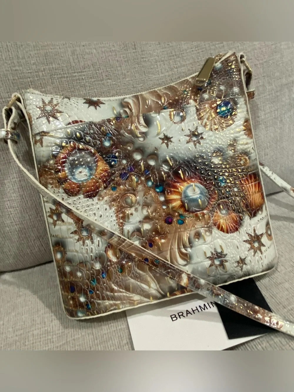 SOUGHT AFTER 🐚🪸SEA JEWEL Melbourne Brahmin KATIE Crossbody